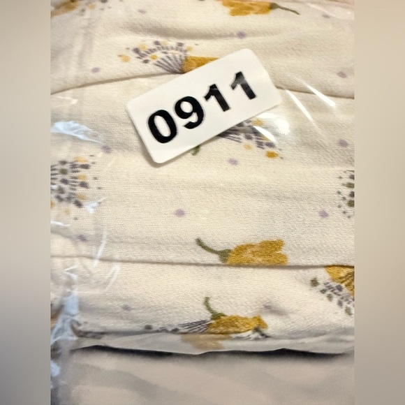 Free People 8 Teagan Floral Mini Dress Cut Out Yellow Floral Bell Sleeve Boho - Picture 9 of 11